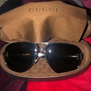 Gucci aviators sunglasses